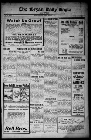 The Bryan Daily Eagle and Pilot (Bryan, Tex.), Vol. 16, No. 242, Ed. 1 Friday, September 15, 1911