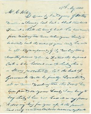 Letter from Jonathan P. Coles