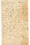 Thumbnail image of item number 2 in: '[Letter to Johnson Moorhead from his sister, Sarah Hathaway]'.