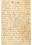 Thumbnail image of item number 3 in: '[Letter to Johnson Moorhead from his sister, Sarah Hathaway]'.