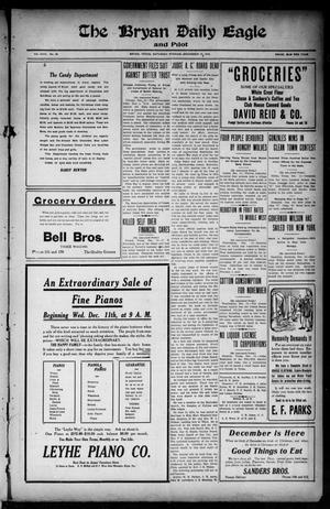 The Bryan Daily Eagle and Pilot (Bryan, Tex.), Vol. 18, No. 18, Ed. 1 Saturday, December 14, 1912