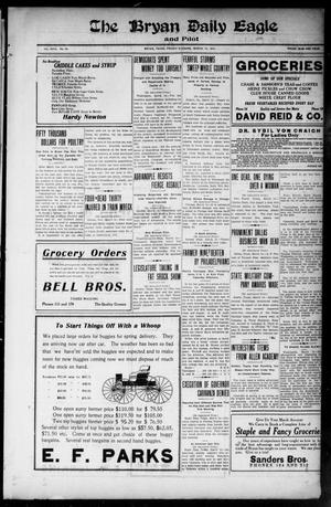 The Bryan Daily Eagle and Pilot (Bryan, Tex.), Vol. 18, No. 95, Ed. 1 Friday, March 14, 1913