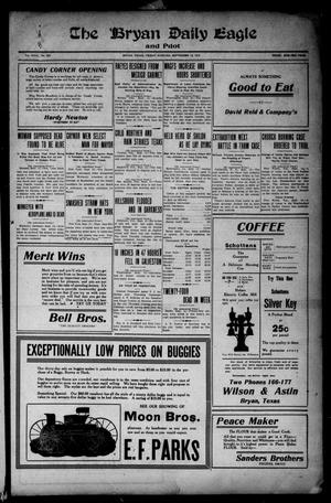 The Bryan Daily Eagle and Pilot (Bryan, Tex.), Vol. 18, No. 250, Ed. 1 Friday, September 12, 1913