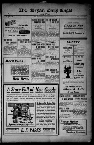 The Bryan Daily Eagle and Pilot (Bryan, Tex.), Vol. 18, No. 252, Ed. 1 Monday, September 15, 1913
