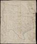 Map: "Map of Texas, compiled from Surveys recorded in the Land Office of T…