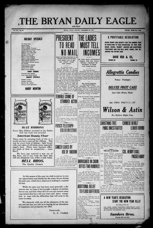 The Bryan Daily Eagle and Pilot (Bryan, Tex.), Vol. 19, No. 29, Ed. 1 Monday, December 29, 1913