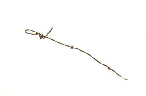 Primary view of object titled '[Burnell Four Point Barbed Wire]'.