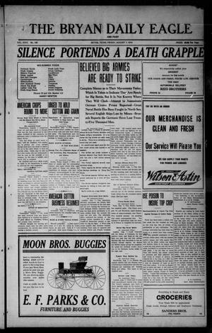 The Bryan Daily Eagle and Pilot (Bryan, Tex.), Vol. 29, No. 189, Ed. 1 Friday, August 7, 1914