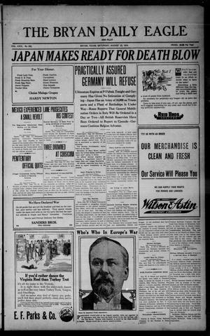 The Bryan Daily Eagle and Pilot (Bryan, Tex.), Vol. 29, No. 202, Ed. 1 Saturday, August 22, 1914