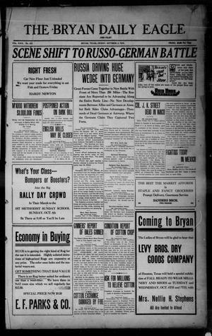 The Bryan Daily Eagle and Pilot (Bryan, Tex.), Vol. 29, No. 237, Ed. 1 Friday, October 2, 1914