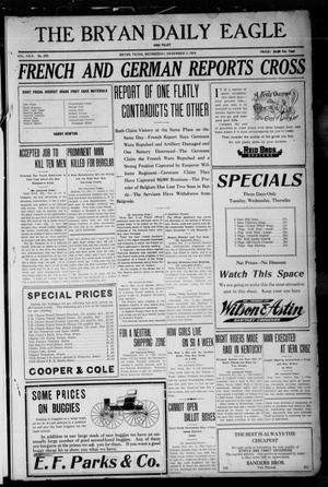 The Bryan Daily Eagle and Pilot (Bryan, Tex.), Vol. 29, No. 289, Ed. 1 Wednesday, December 2, 1914