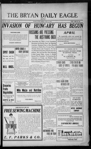 The Bryan Daily Eagle and Pilot (Bryan, Tex.), Vol. 30, No. 87, Ed. 1 Monday, April 12, 1915