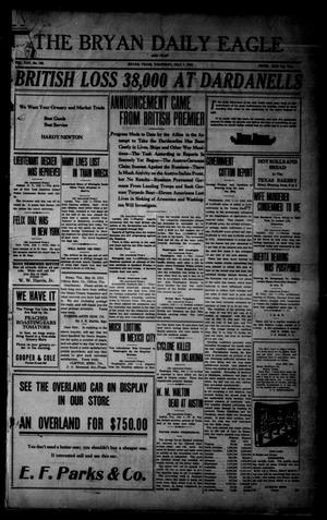 The Bryan Daily Eagle and Pilot (Bryan, Tex.), Vol. 30, No. 159, Ed. 1 Thursday, July 1, 1915