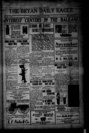 The Bryan Daily Eagle and Pilot (Bryan, Tex.), Vol. 30, No. 265, Ed. 1 Wednesday, November 3, 1915