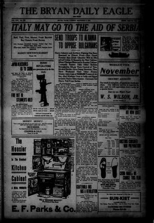 The Bryan Daily Eagle and Pilot (Bryan, Tex.), Vol. 30, No. 270, Ed. 1 Tuesday, November 9, 1915