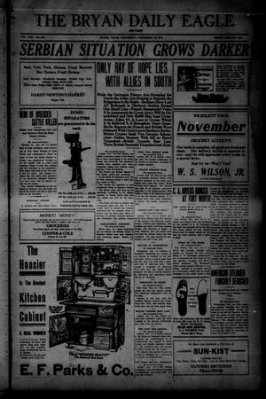 The Bryan Daily Eagle and Pilot (Bryan, Tex.), Vol. 30, No. 271, Ed. 1 Wednesday, November 10, 1915