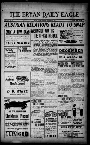 The Bryan Daily Eagle and Pilot (Bryan, Tex.), Vol. 30, No. 301, Ed. 1 Thursday, December 16, 1915