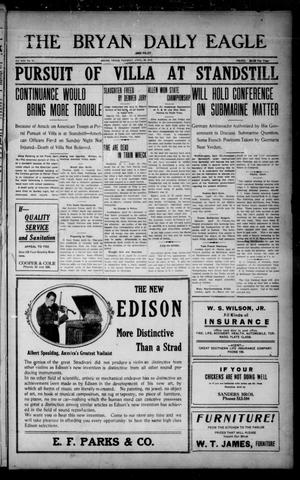 The Bryan Daily Eagle and Pilot (Bryan, Tex.), Vol. 30, No. 93, Ed. 1 Tuesday, April 18, 1916