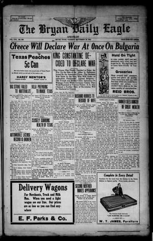 The Bryan Daily Eagle and Pilot (Bryan, Tex.), Vol. 30, No. 226, Ed. 1 Thursday, September 28, 1916