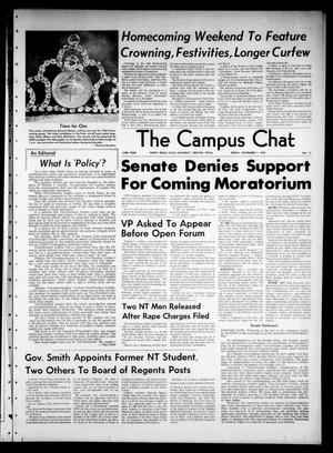 The Campus Chat (Denton, Tex.), Vol. 53, No. 15, Ed. 1 Friday, November 7, 1969
