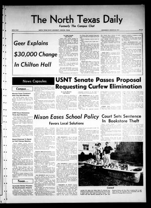 The North Texas Daily (Denton, Tex.), Vol. 53, No. 55, Ed. 1 Wednesday, March 25, 1970