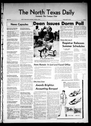 The North Texas Daily (Denton, Tex.), Vol. 53, No. 82, Ed. 1 Friday, May 15, 1970