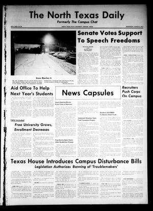 The North Texas Daily (Denton, Tex.), Vol. 54, No. 80, Ed. 1 Wednesday, March 3, 1971