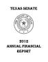 Report: Texas Senate Annual Financial Report: 2012