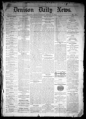 Denison Daily News. (Denison, Tex.), Vol. 5, No. 261, Ed. 1 Friday, January 4, 1878