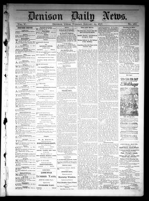 Denison Daily News. (Denison, Tex.), Vol. 5, No. 283, Ed. 1 Tuesday, January 29, 1878
