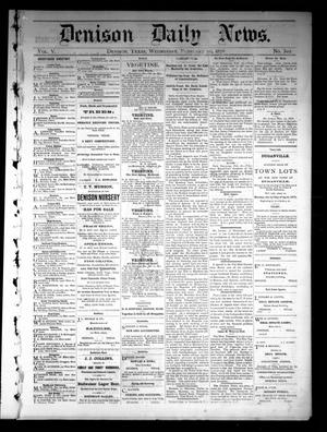 Denison Daily News. (Denison, Tex.), Vol. 5, No. 302, Ed. 1 Wednesday, February 20, 1878