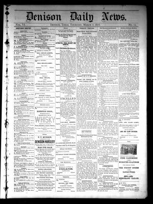 Denison Daily News. (Denison, Tex.), Vol. 6, No. 12, Ed. 1 Thursday, March 7, 1878