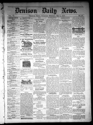 Denison Daily News. (Denison, Tex.), Vol. 6, No. 66, Ed. 1 Thursday, May 9, 1878