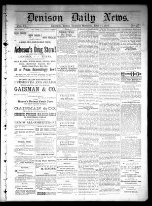 Denison Daily News. (Denison, Tex.), Vol. 6, No. 93, Ed. 1 Tuesday, June 11, 1878
