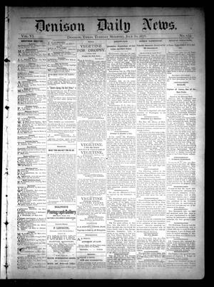 Denison Daily News. (Denison, Tex.), Vol. 6, No. 134, Ed. 1 Tuesday, July 30, 1878