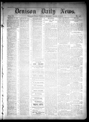 Denison Daily News. (Denison, Tex.), Vol. 6, No. 146, Ed. 1 Tuesday, August 13, 1878