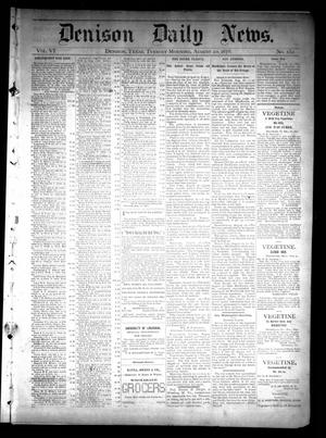 Denison Daily News. (Denison, Tex.), Vol. 6, No. 152, Ed. 1 Tuesday, August 20, 1878