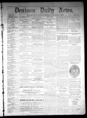 Denison Daily News. (Denison, Tex.), Vol. 6, No. 168, Ed. 1 Saturday, September 7, 1878