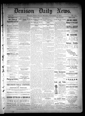 Denison Daily News. (Denison, Tex.), Vol. 6, No. 173, Ed. 1 Friday, September 13, 1878