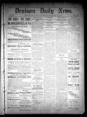 Denison Daily News. (Denison, Tex.), Vol. 6, No. 178, Ed. 1 Thursday, September 19, 1878