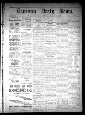 Denison Daily News. (Denison, Tex.), Vol. 6, No. 199, Ed. 1 Sunday, October 13, 1878