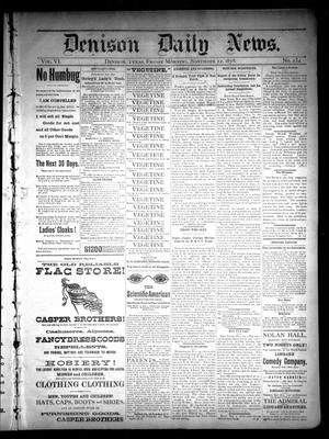 Denison Daily News. (Denison, Tex.), Vol. 6, No. 234, Ed. 1 Friday, November 22, 1878