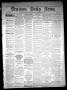 Primary view of Denison Daily News. (Denison, Tex.), Vol. 6, No. 241, Ed. 1 Sunday, December 1, 1878