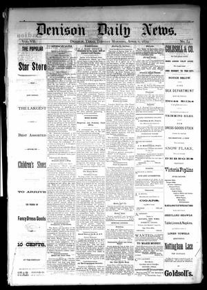 Denison Daily News. (Denison, Tex.), Vol. 7, No. 34, Ed. 1 Tuesday, April 1, 1879