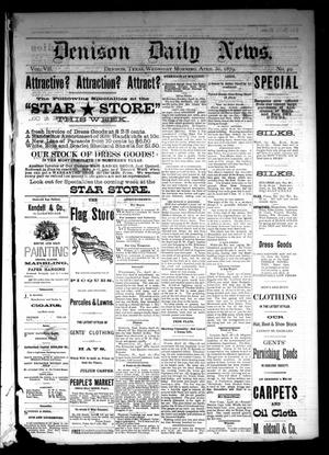 Denison Daily News. (Denison, Tex.), Vol. 7, No. 49, Ed. 1 Wednesday, April 30, 1879