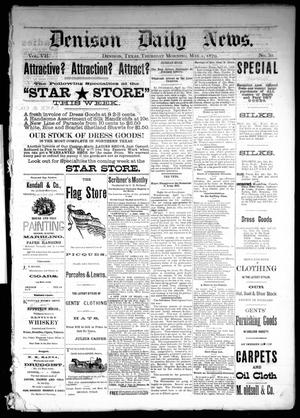 Denison Daily News. (Denison, Tex.), Vol. 7, No. 50, Ed. 1 Thursday, May 1, 1879