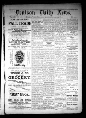 Denison Daily News. (Denison, Tex.), Vol. 7, No. 205, Ed. 1 Wednesday, October 29, 1879