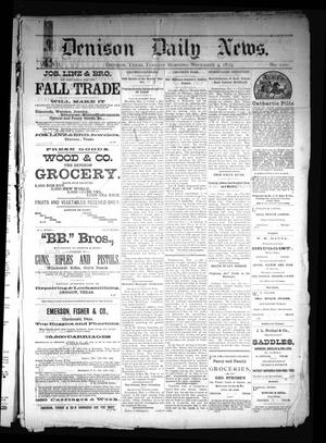 Denison Daily News. (Denison, Tex.), Vol. 7, No. 210, Ed. 1 Tuesday, November 4, 1879