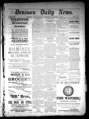 Denison Daily News. (Denison, Tex.), Vol. 7, No. 236, Ed. 1 Thursday, December 4, 1879