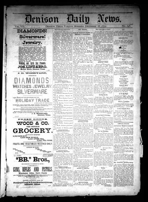 Denison Daily News. (Denison, Tex.), Vol. 7, No. 246, Ed. 1 Tuesday, December 16, 1879